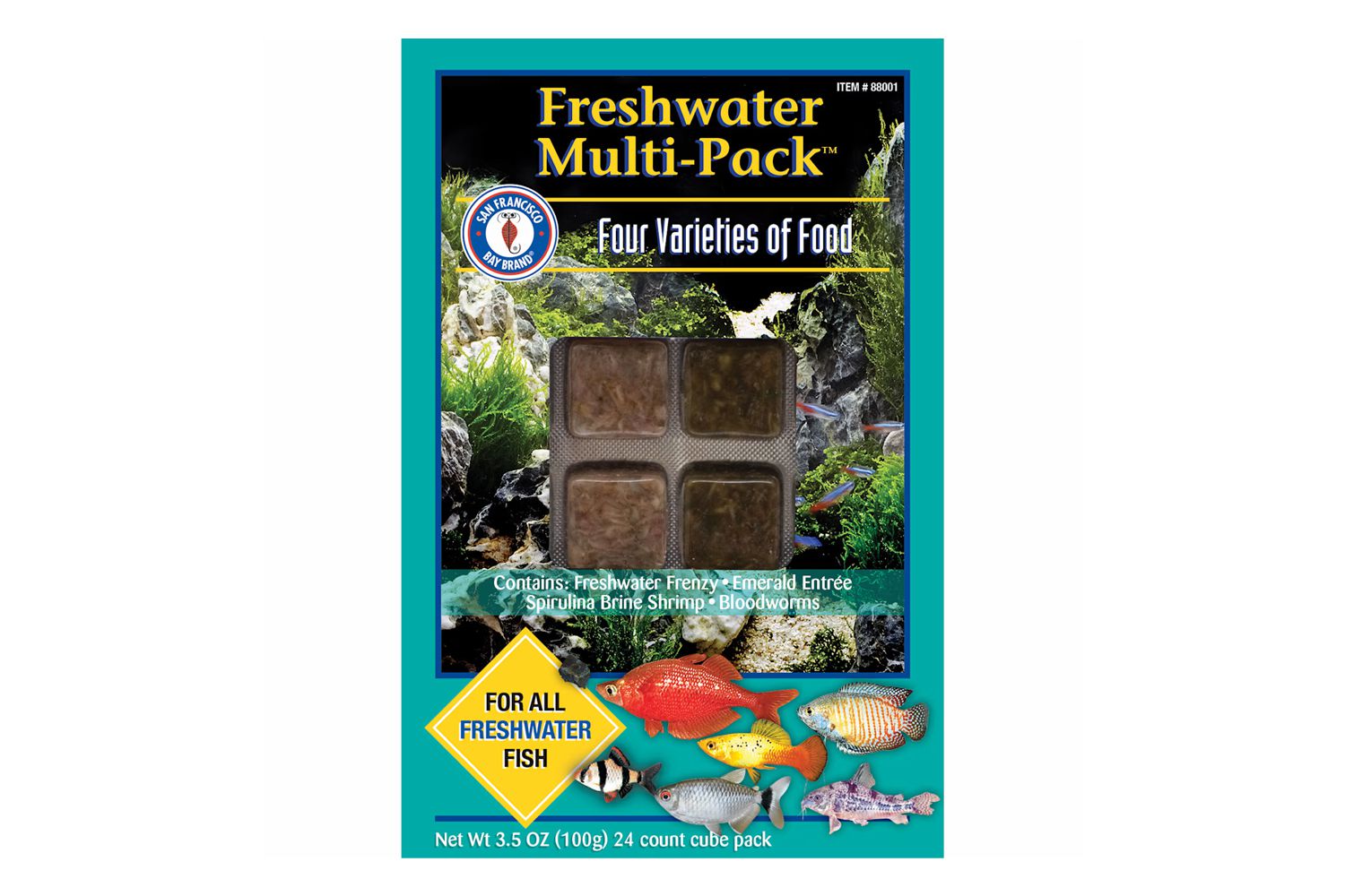 Petco San Francisco Bay Brand Frozen Freshwater Multi-Pack