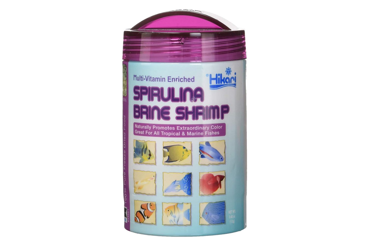 Amazon Hikari Bio-Pure Freeze Dried Spirulina Brine Shrimp